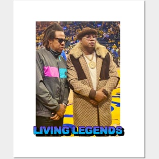 Hip-Hop Legends E-40 & Jay Z Posters and Art